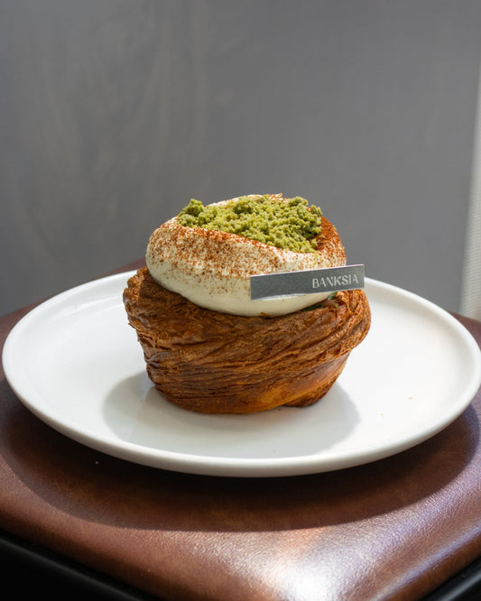 Dirty Matcha Danish Banksia Bakehouse