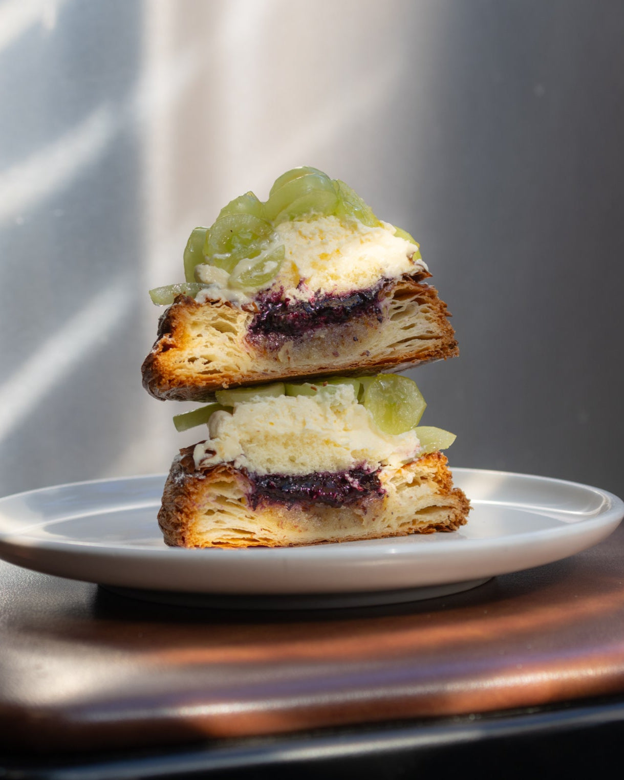 Fresh Grape and Yuzu Danish Centre