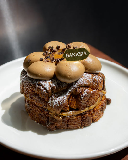 Hazelnut Coffee Bun Danish
