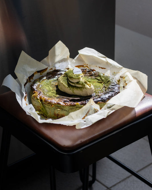 Matcha Basque Cheesecake Banksia Bakehouse