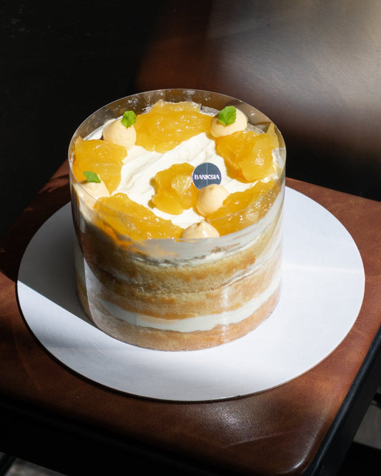 Yuzu Pineapple Whole Cake Banksia Bakehouse