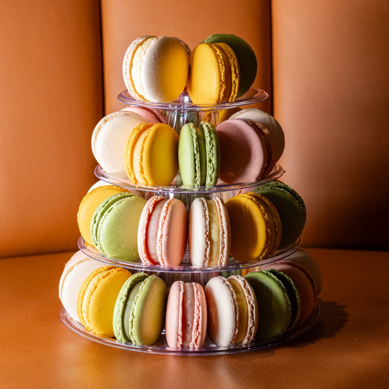 Banksia Bakehouse | Macaron Bell Tower 4 Tier Assorted