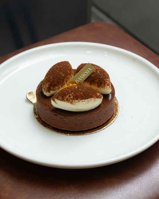 salted caramel tart banksia bakehouse