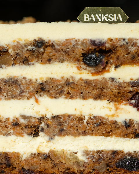 Carrot Cake Cross Section