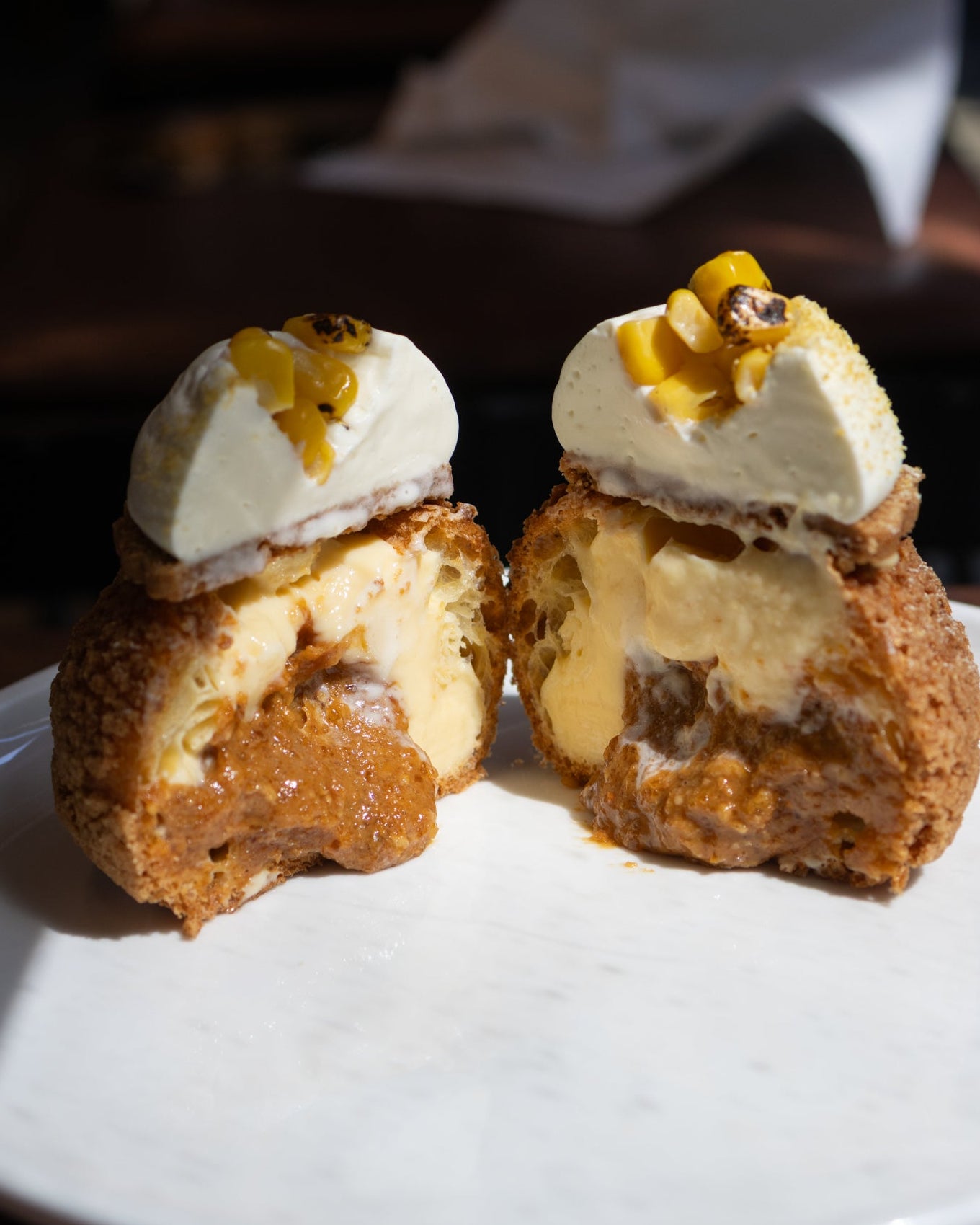 Sweetcorn Choux Banksia Bakehouse