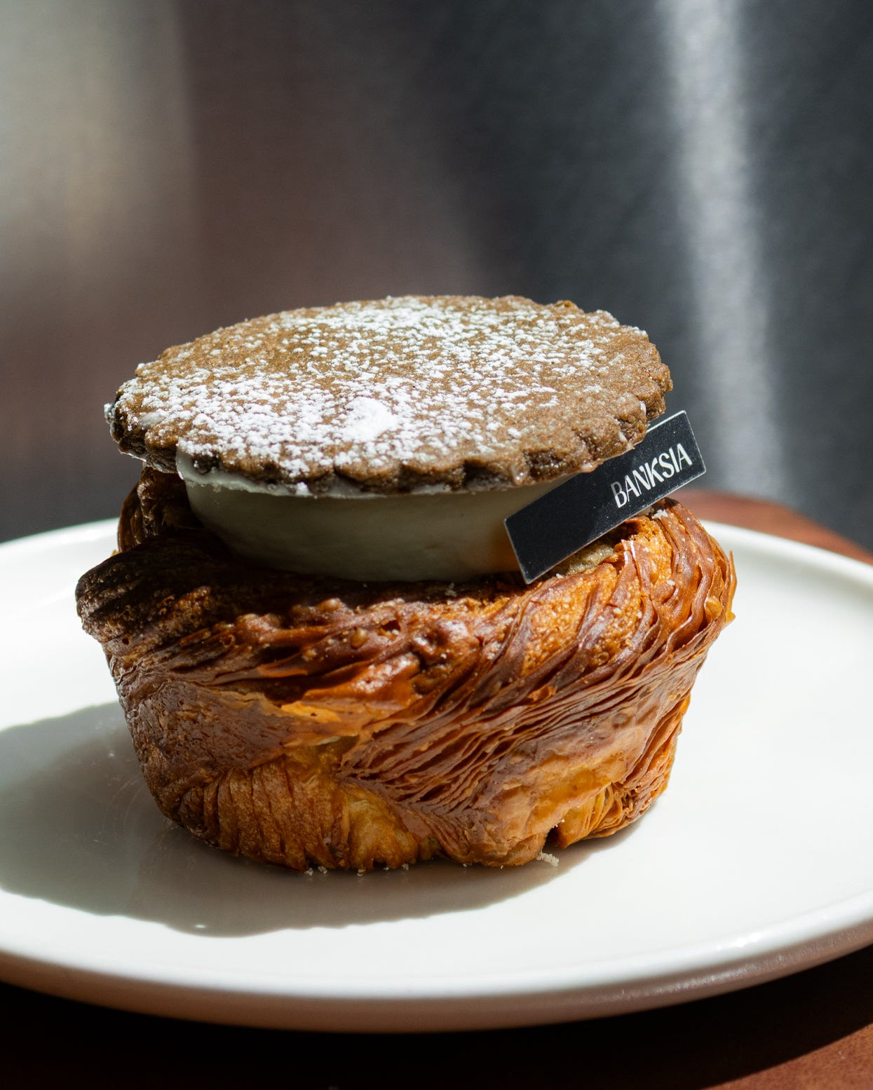 Hojicha Tiramisu Danish