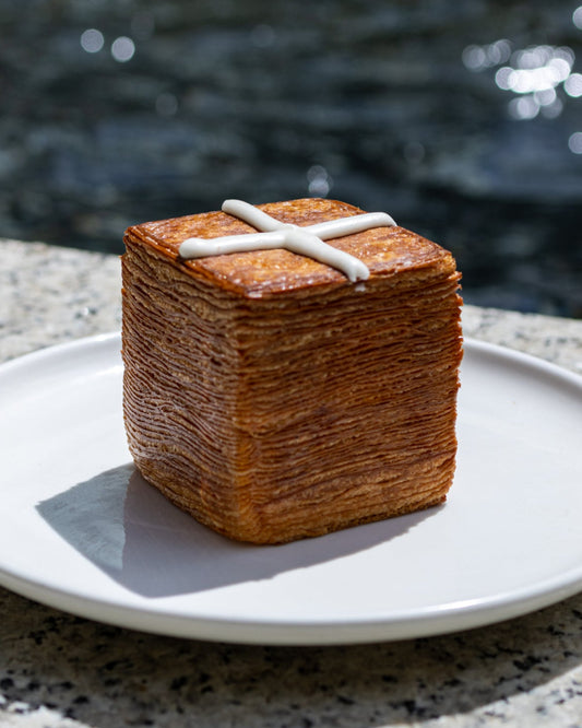 Hot Cross Cube Banksia Bakehouse