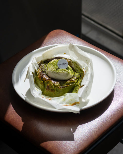 Ind Matcha Basque Cheesecake Banksia Bakehouse