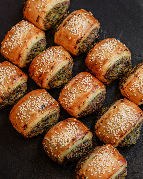 Mini Spinach and Ricotta Rolls Catering