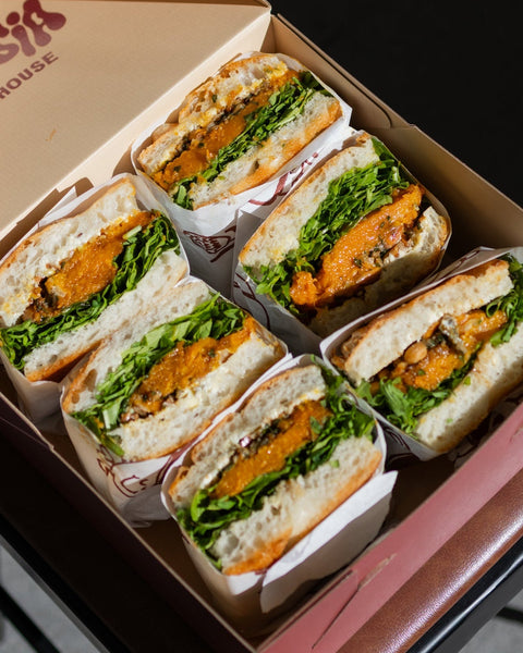 Miso Japanese Pumpkin Focaccia