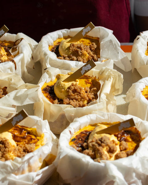 Pumpkin Pie Basque Cheesecake
