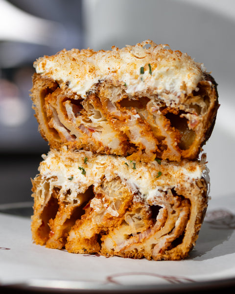Spicy Nduja Maple Scroll