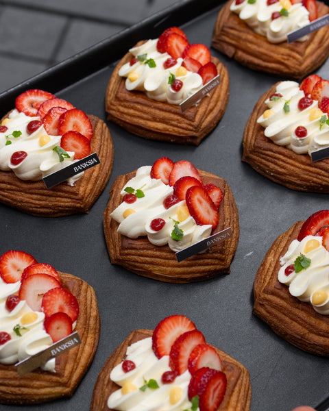 Strawberry Lemon Danish