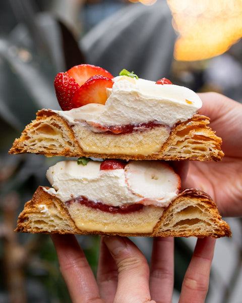 Strawberry Lemon Danish