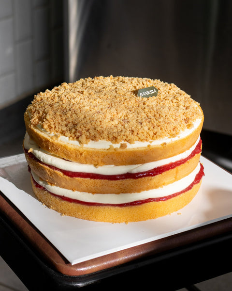 Strawberry Shortcake 15 Serves Banksia Bakehouse