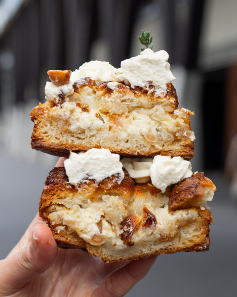 Ricotta and Macadamia Danish