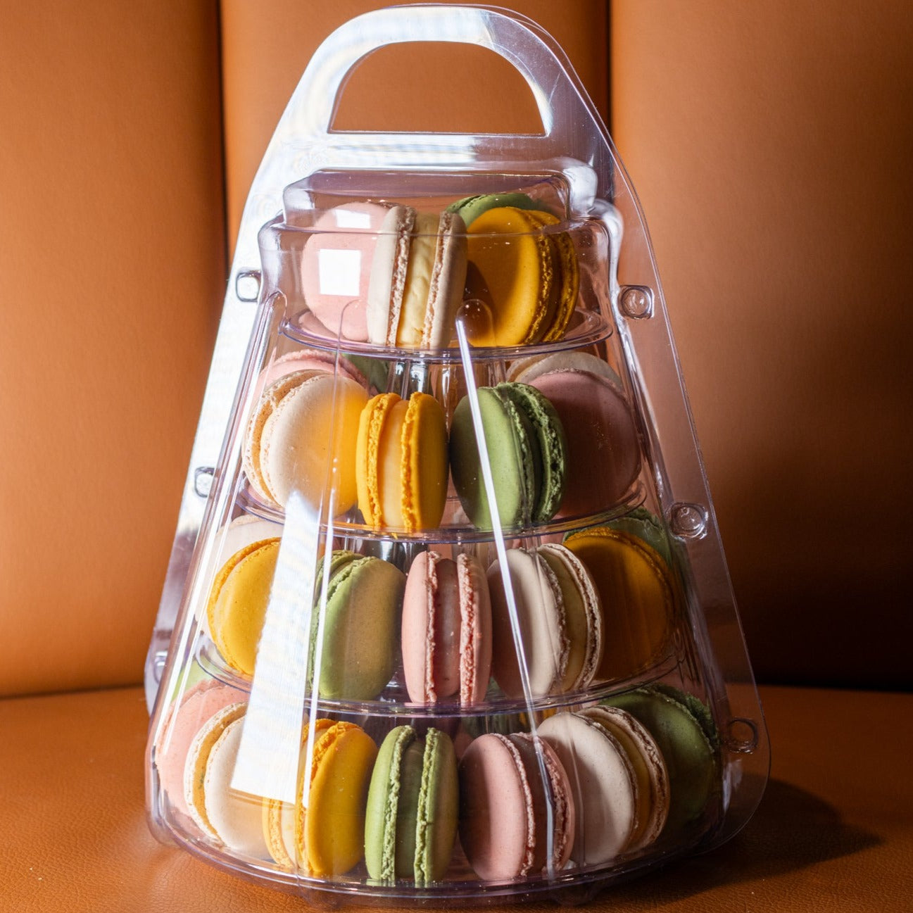 Banksia Bakehouse | Macaron Bell Tower 4 Tier Assorted