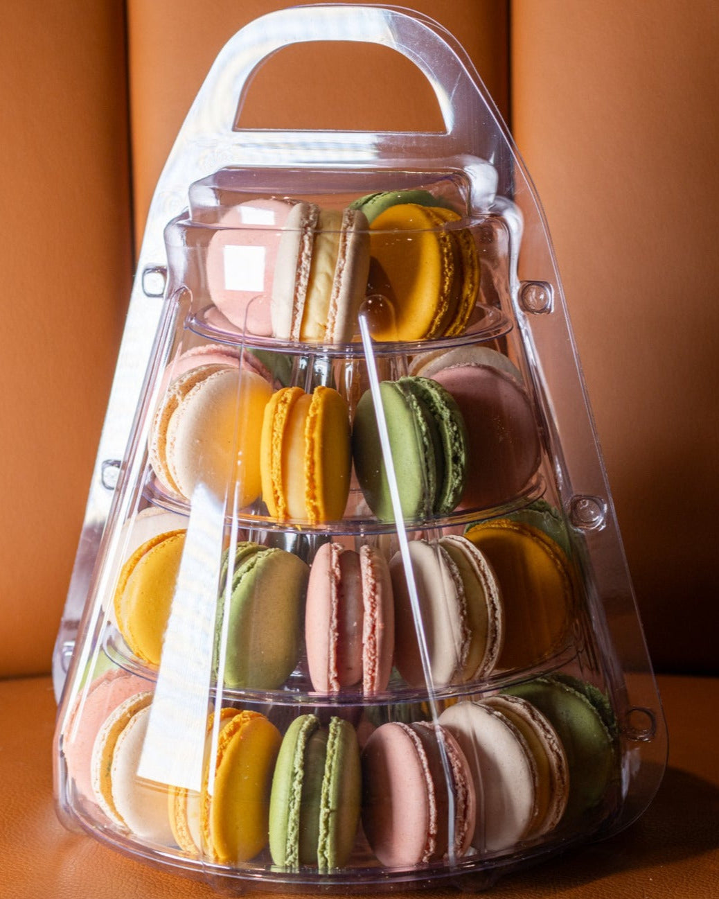 Banksia Bakehouse | Macaron Bell Tower 4 Tier Assorted