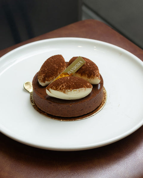 salted caramel tart banksia bakehouse