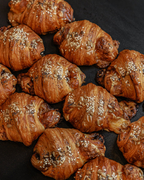 Mini Vegemite Cheese Croissants