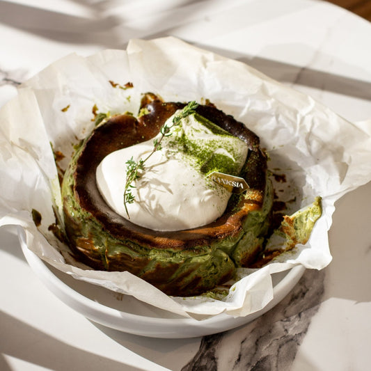 Matcha Basque Cheesecake
