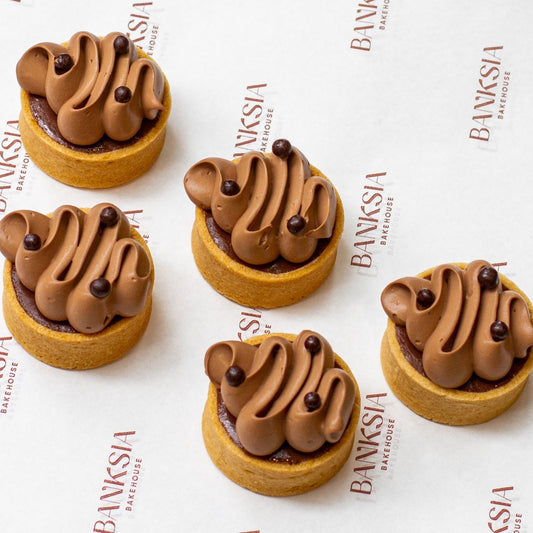 Mini Chocolate Tarts - Catering Banksia Bakehouse Sydney