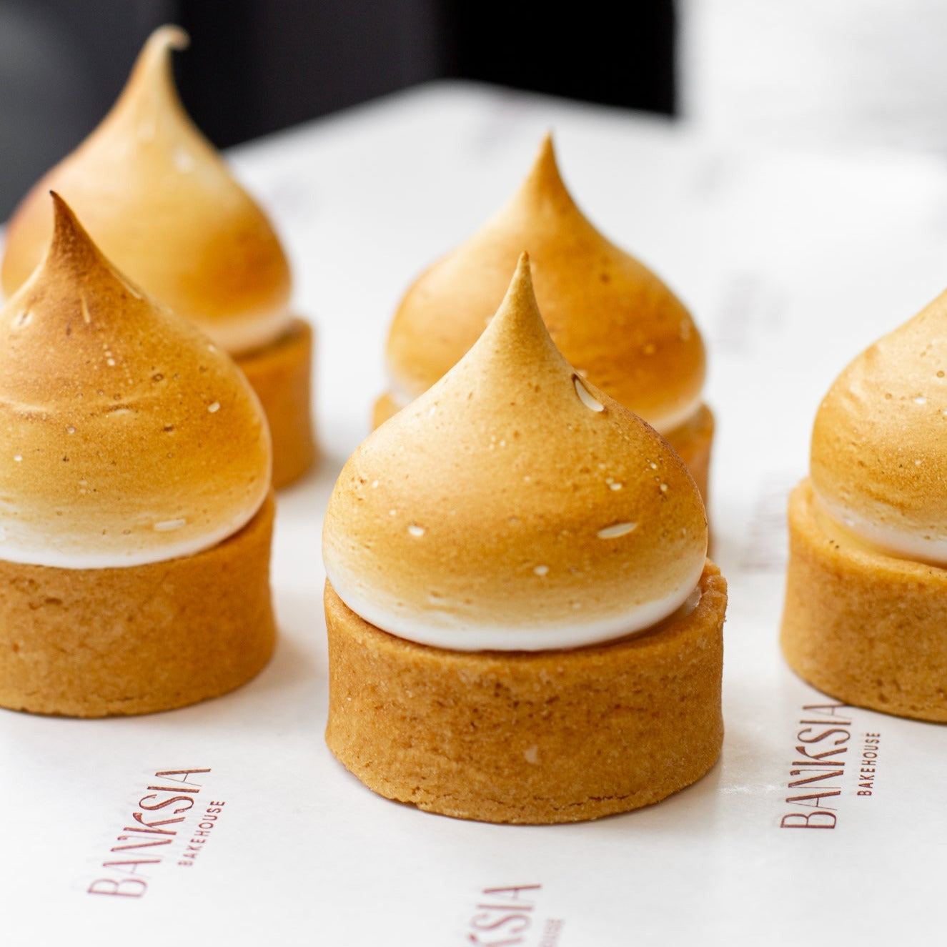 Mini Lemon Meringue Tarts - Catering Banksia Bakehouse Sydney