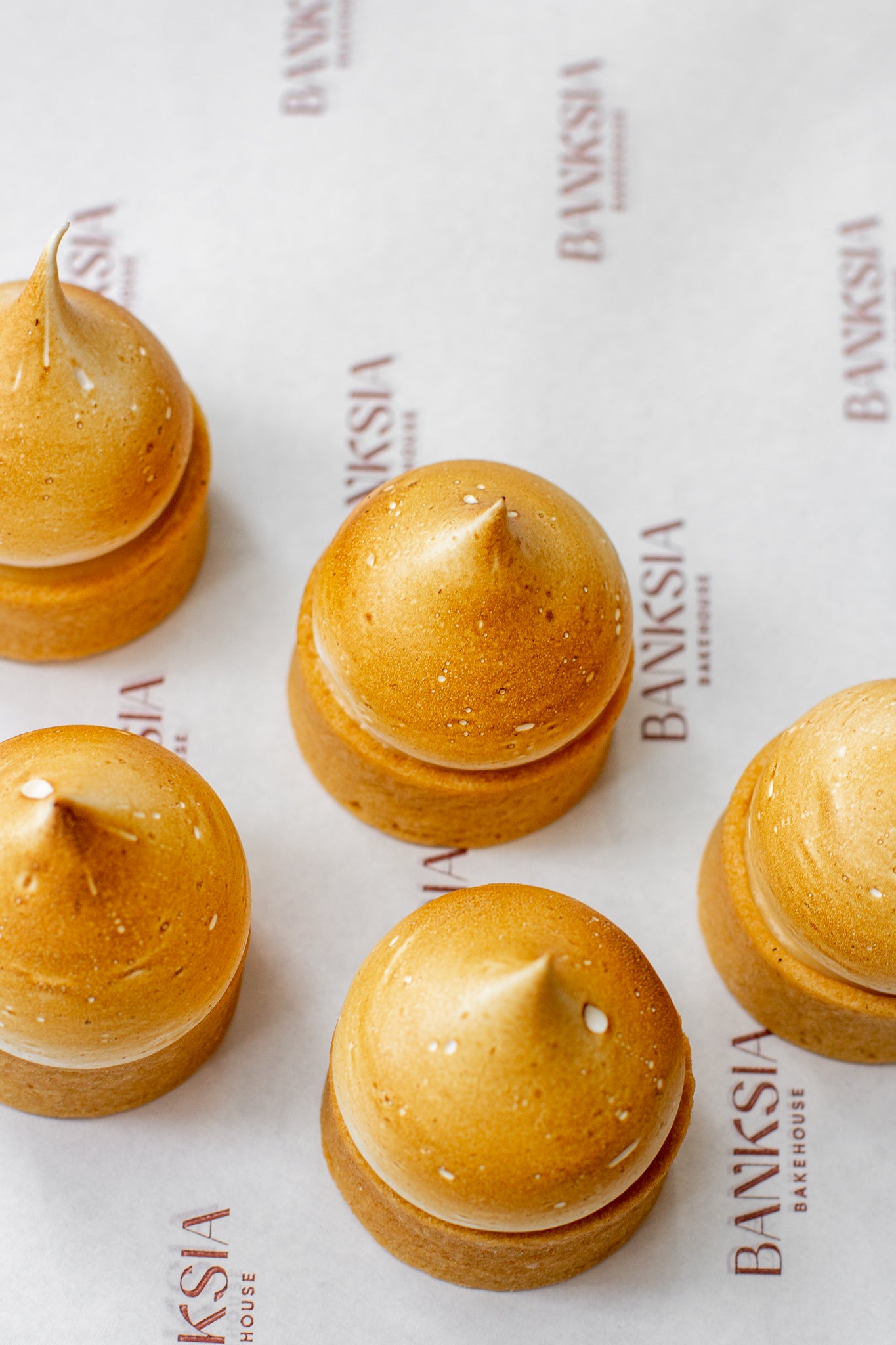 Mini Lemon Meringue Tarts - Catering Banksia Bakehouse Sydney